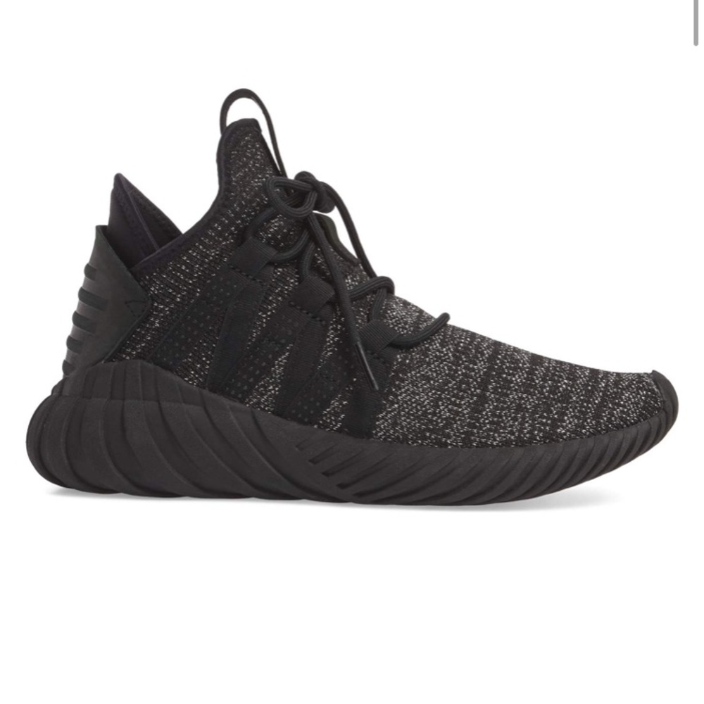 Adidas Tubular Dawn Primeknit Sneaker in Black - Picture 4 of 8